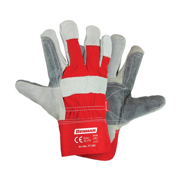 BENMAN ΓΑΝΤΙΑ ΔΕΡΜΑΤΟΠΑΝΙΝΑ ΜΕ ΕΝΙΣΧΥΣΗ ΒΑΡΕΟΣ ΤΥΠΟΥ 10