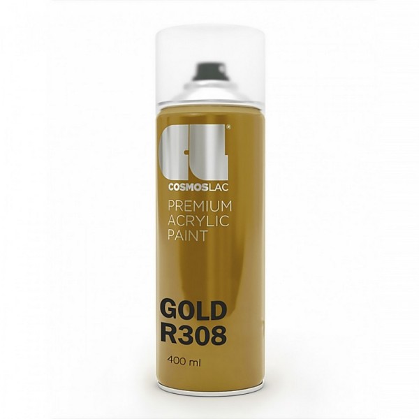 COSMOLAC SPRAY CLASSIC N308 BRIGHT GOLD 400ML