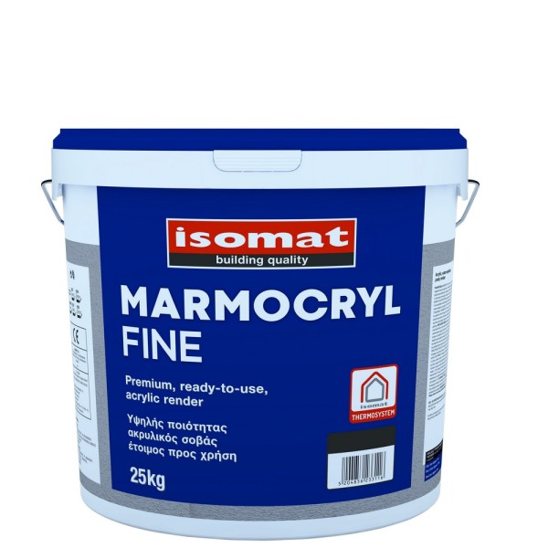 ISOMAT MARMOCRYL FINE 1,5mm ΛΕΥΚΟ 25KG