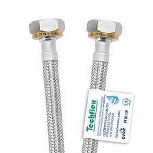 VIOSPIRAL ΣΠΙΡΑΛ INOX TECHFLEX  ΘΗΛΥΚΟ-ΘΗΛΥΚΟ 1/2Χ1/2 40cm