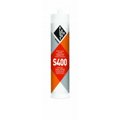 ELASTOTET ΣΙΛΙΚΟΝΗ S400 ΜΑΥΡΟ  280ml