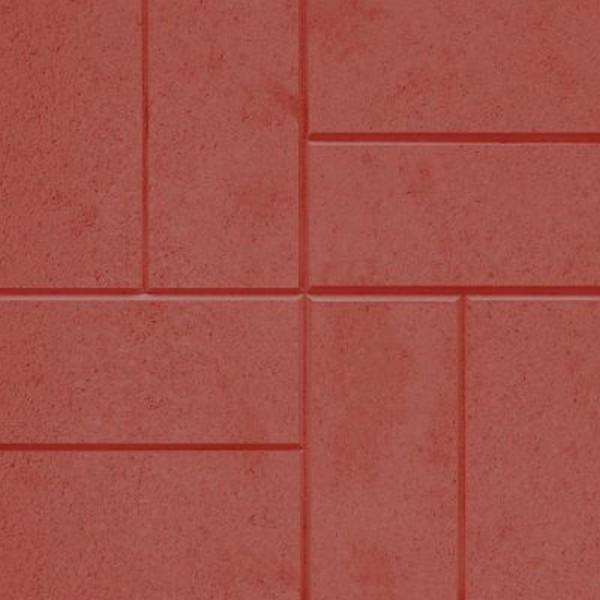 ΠΛΑΚΑ ΠΕΖΟΔΡΟΜΙΟΥ ΠΑΡΚΕ ΚΟΚΚΙΝΟ 40x40