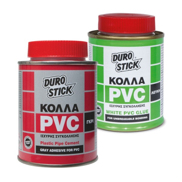 DUROSTICK ΚΟΛΛΑ PVC ΛΕΥΚΗ 250ml