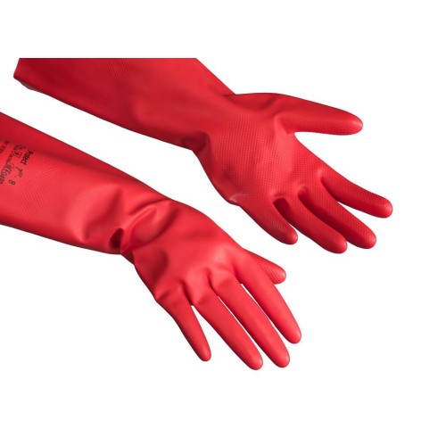 VILEDA ΓΑΝΤΙΑ MEDIUM ΚΟΚΚΙΝΑ