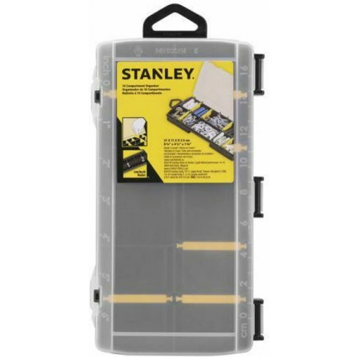 ΚΑΣΕΤΙΝΑ ΠΛΑΣΤΙΚΗ 10 ΘΗΚΕΣ 21X11,5X3,5cm STANLEY